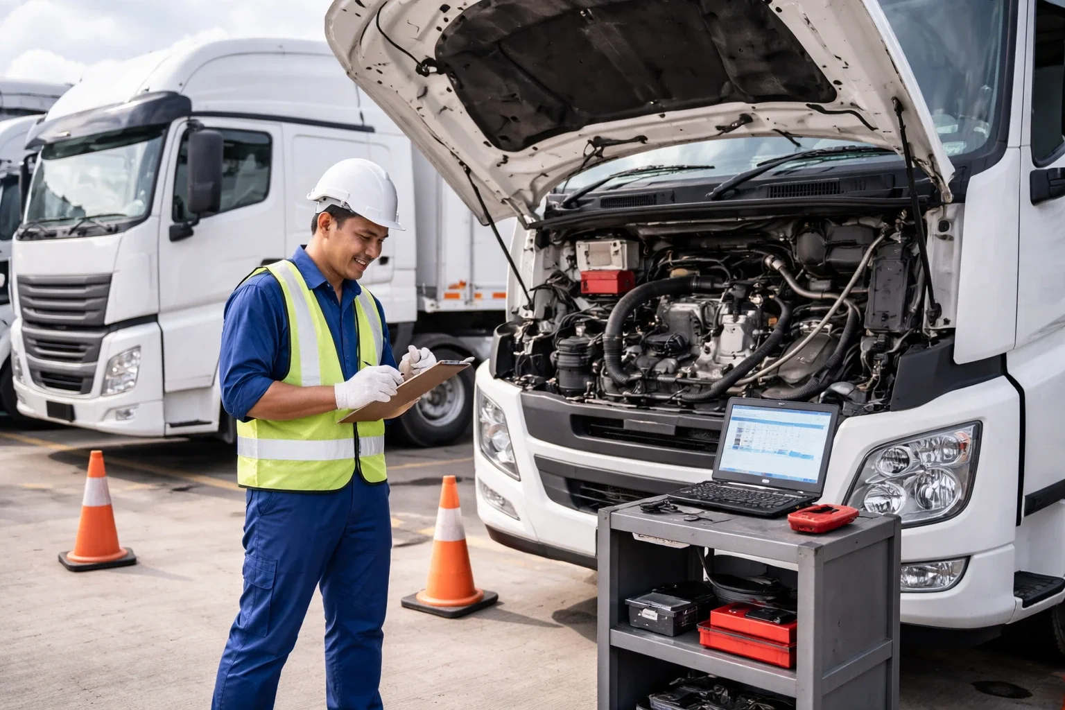 Manajemen Armada: Kunci Efisiensi dan Keamanan Operasional Logistik