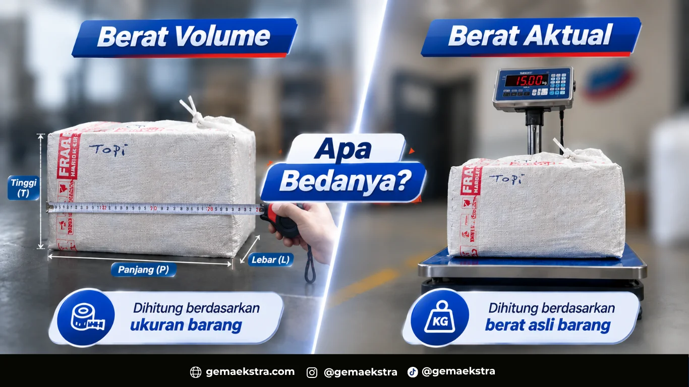 Apa Itu Berat Volume? Kenapa Ongkir Bisa Berbeda dengan Berat Asli Barang?